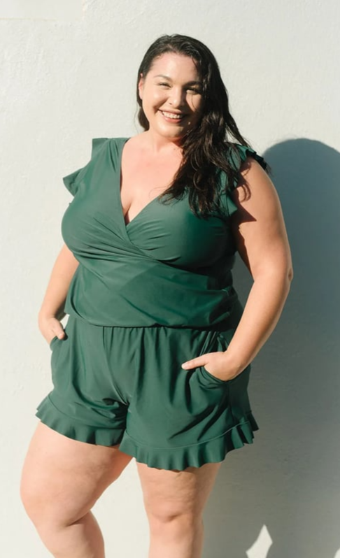 Agnieszka swimsuit in Green